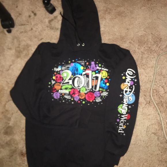 2011 authentic Disney world magic kingdom hoody , size large unisex . - Picture 1 of 4